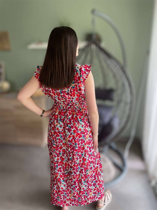 Robe longue fleuri – Image 3