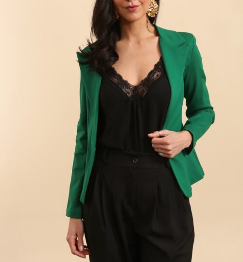 Veste blazer uni – Image 2