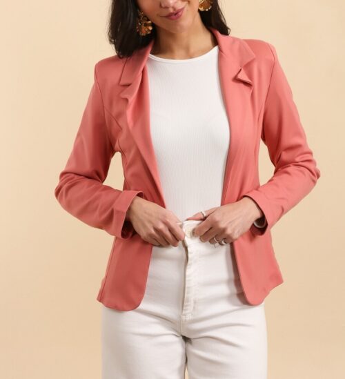 Veste blazer uni – Image 4