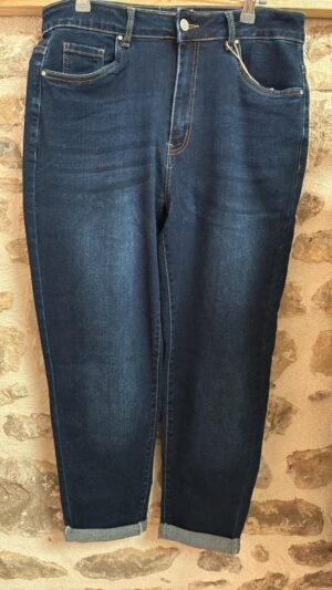 Jeans MOM foncé