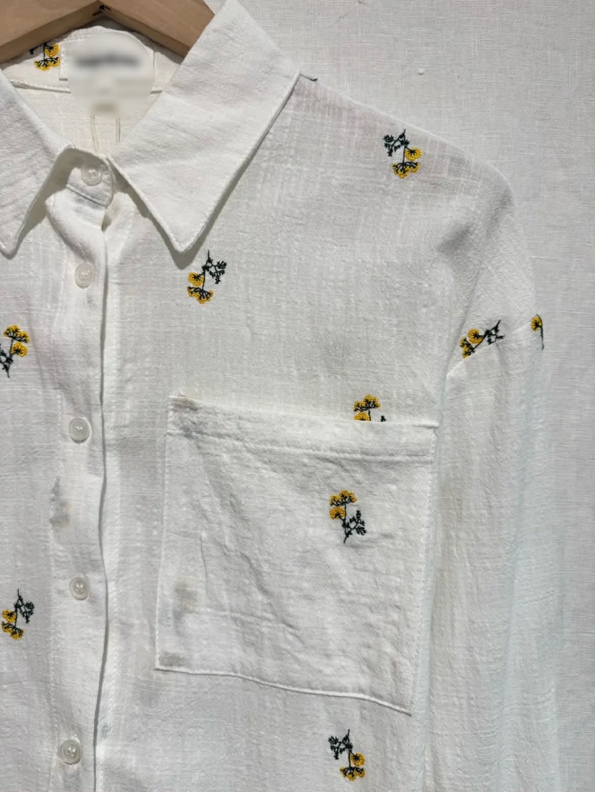 Chemise détail fleurs – Image 2