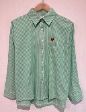Chemise verte