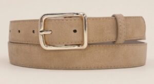 Ceinture beige 120cm cuir
