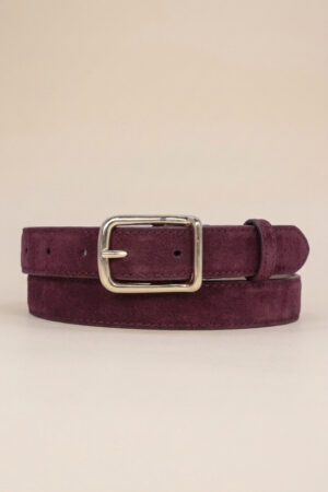 Ceinture bordeaux 120cm