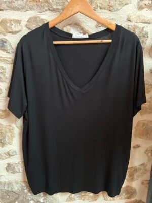 Tshirt noir coton