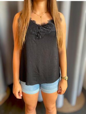 Top dentelle noir