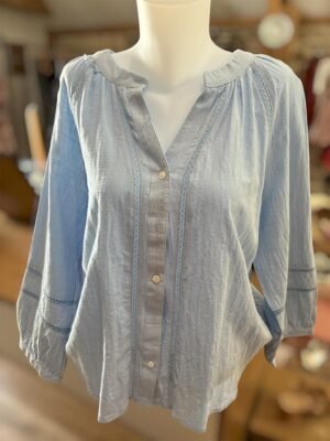 Chemise bleu