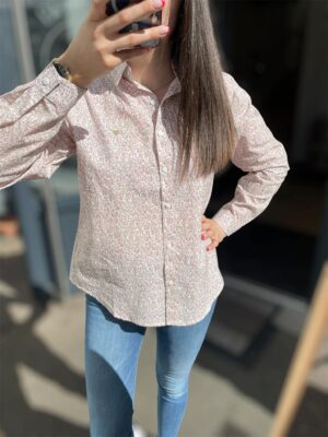 Chemise en coton liberty