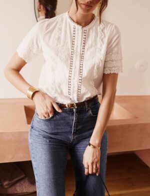Blouse manche courte