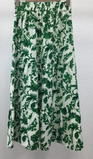 Jupe longue verte