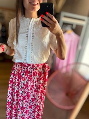 Blouse manche courte
