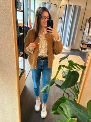 Gilet camel