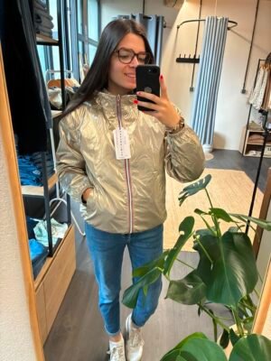 Parka courte kaki