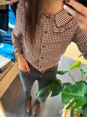 Chemise col claudine GT