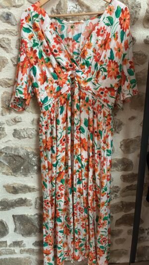 Robe longue orange GT